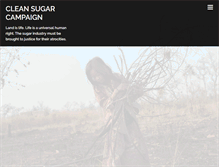 Tablet Screenshot of boycottbloodsugar.net